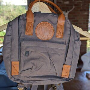 Grey Mini Backpack